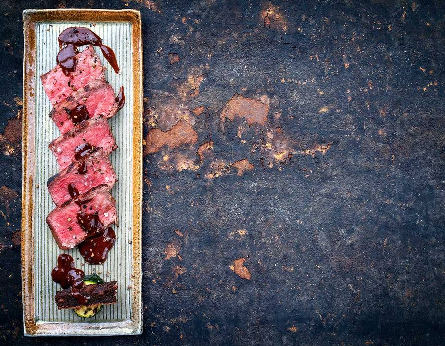 beef and chocolate the perfect mixture