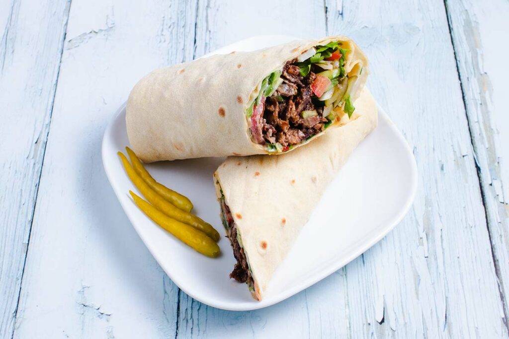 chimichurri steak wraps