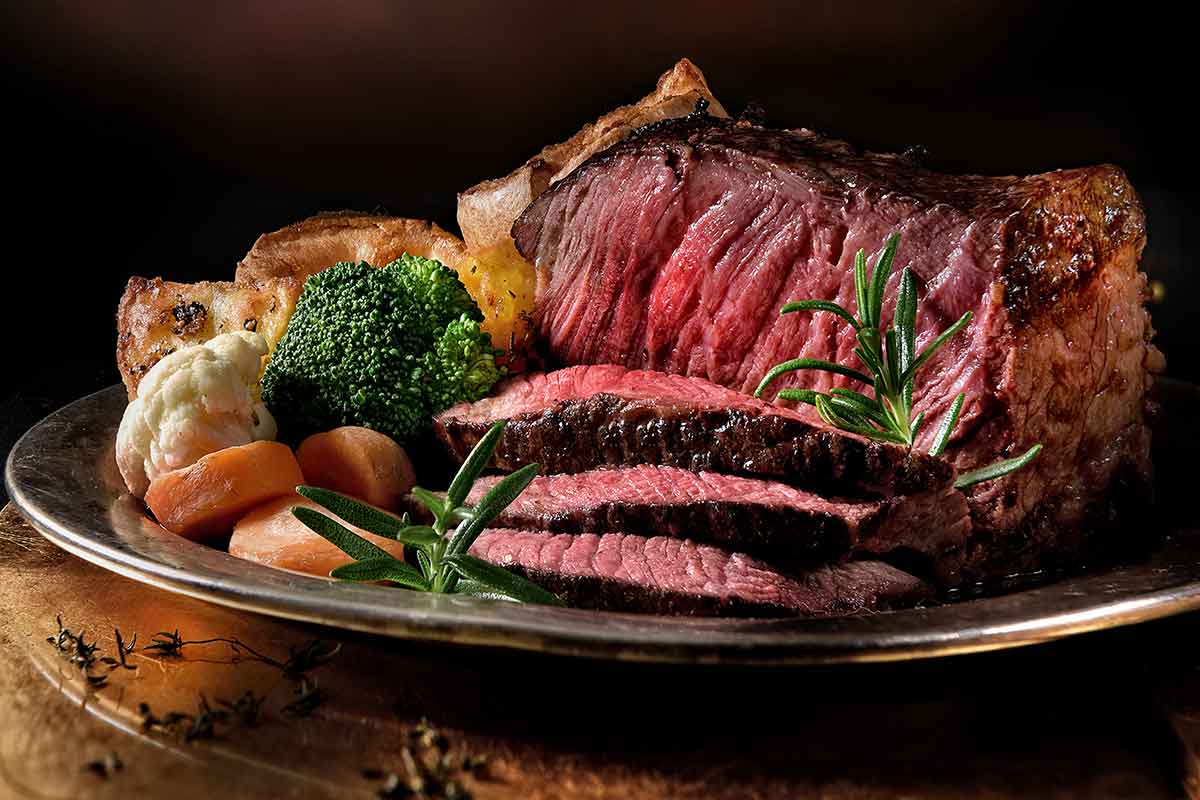 Garlic-&-Herb-Steak-Salad garlic & herb steak salad