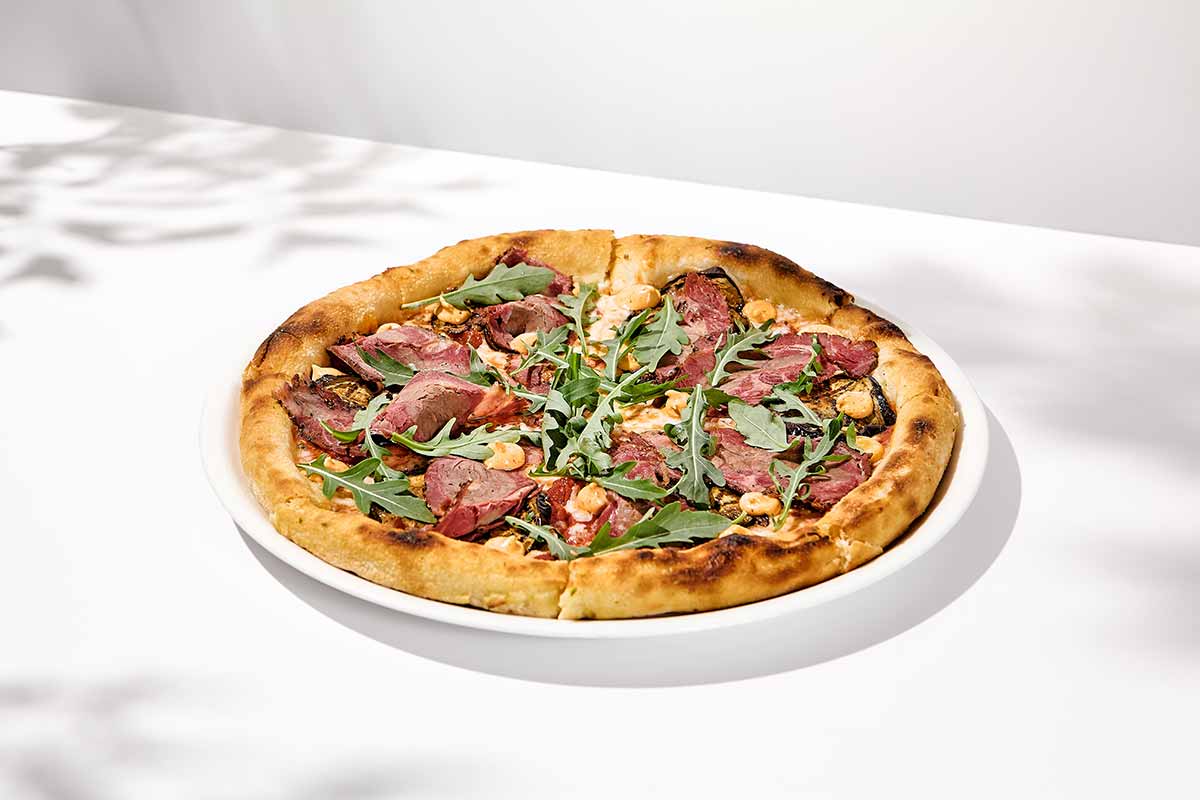 Grilled Steak and Fresh Mozzarella Flatbread : The Marbled Meat Club