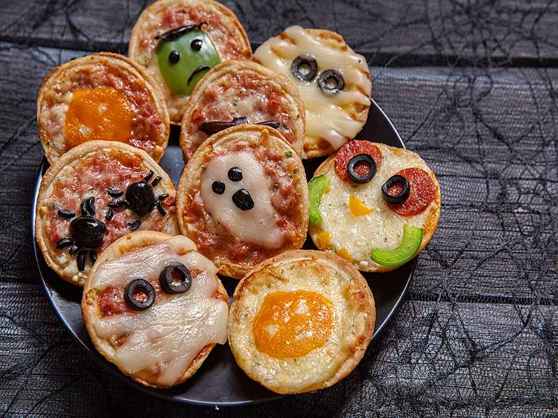 Personal Beef Pizzas