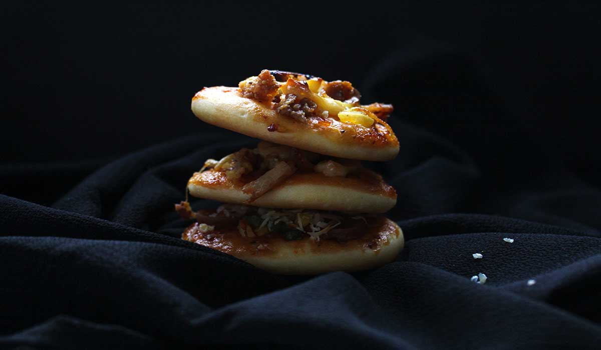 yummy mummy beef pizzas