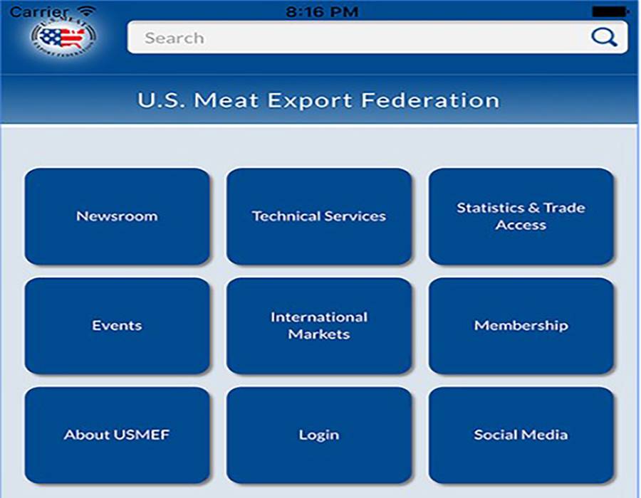 Access Key Information with the New USMEF Mobile App