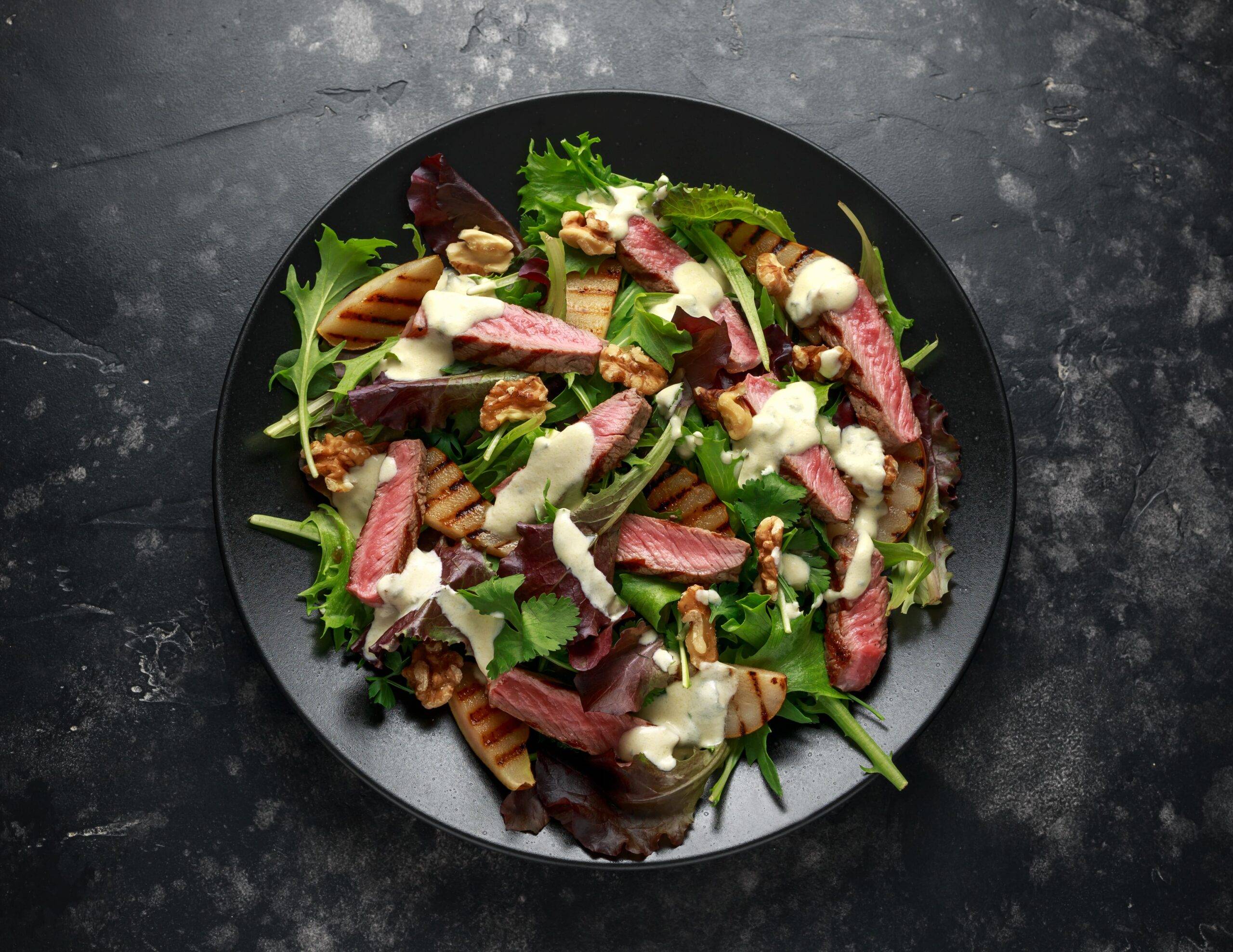 Beef-Salad beef salad