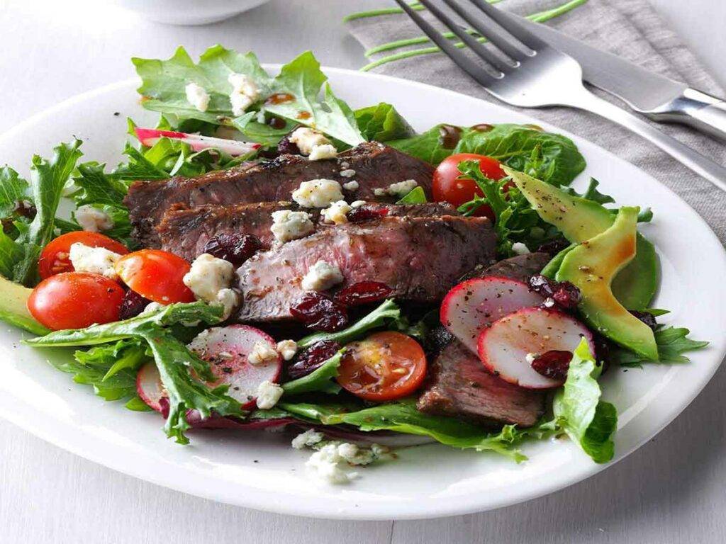 U.S. Beef Steak Salad