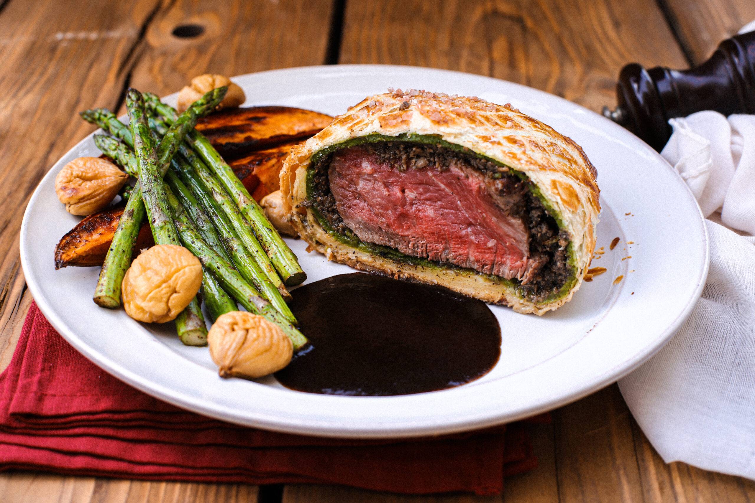 what restaurants sell beef wellington