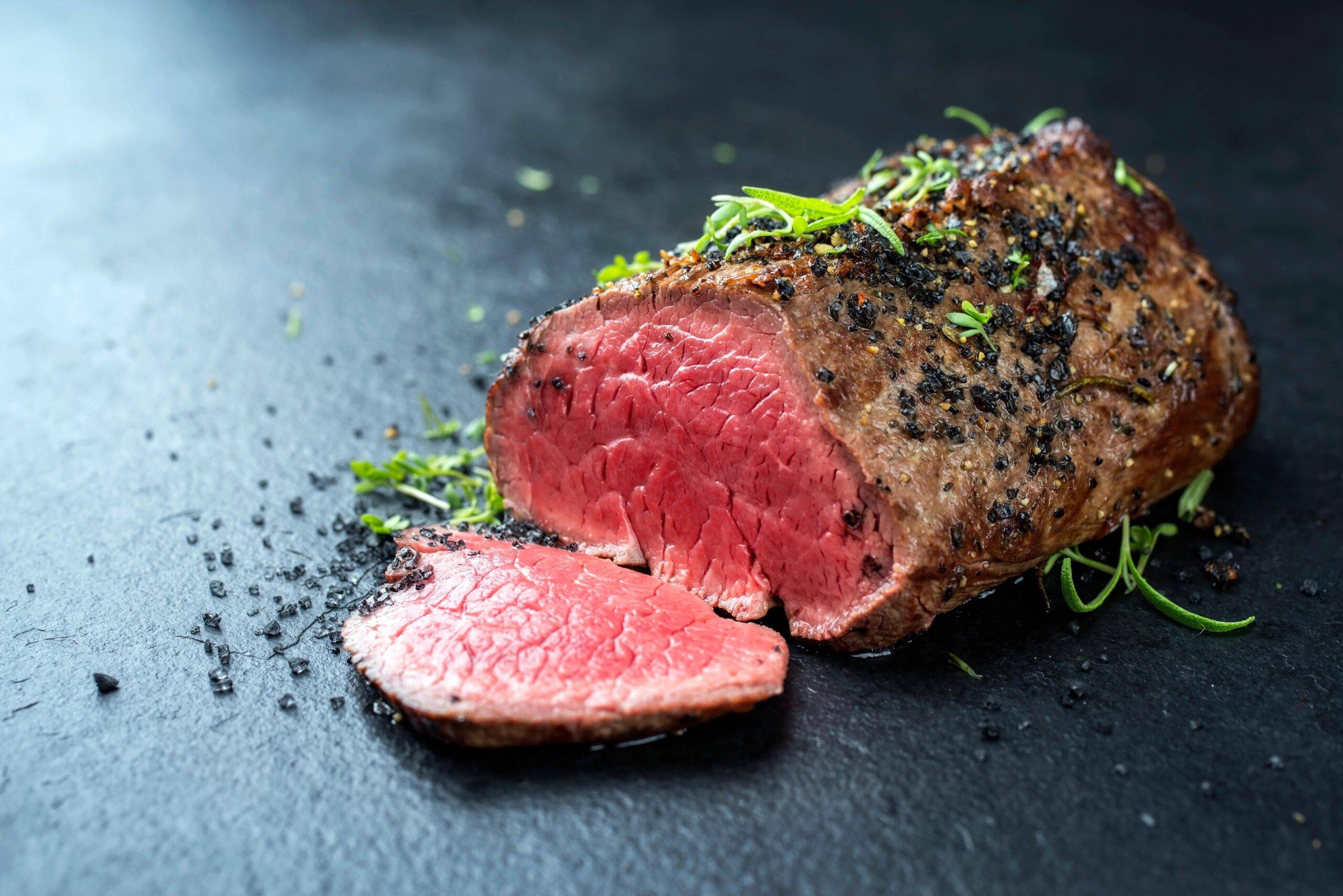 cooked beef
