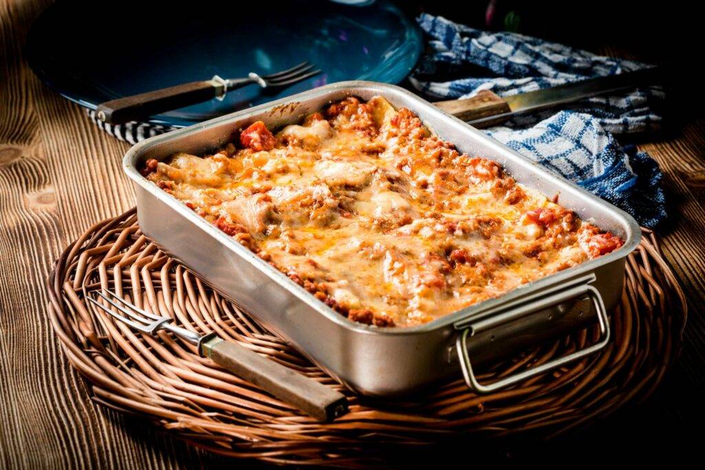beef lasagna vegetables