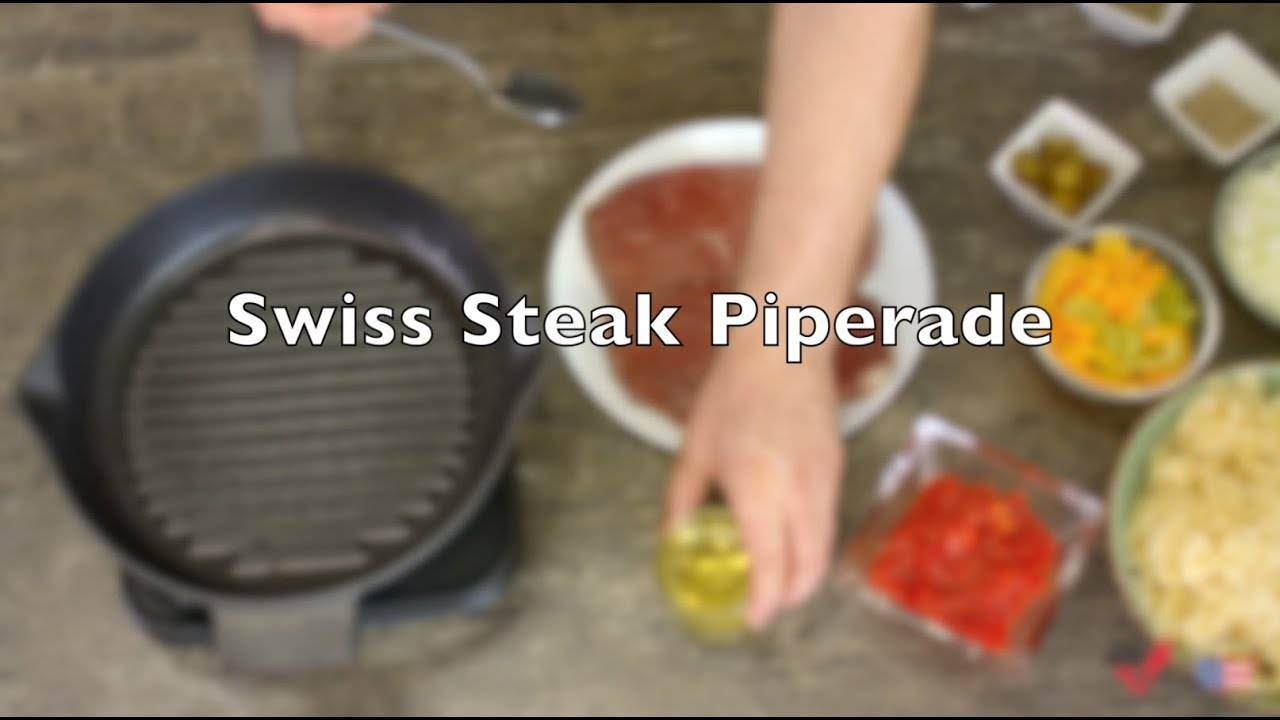 swiss steak piperade