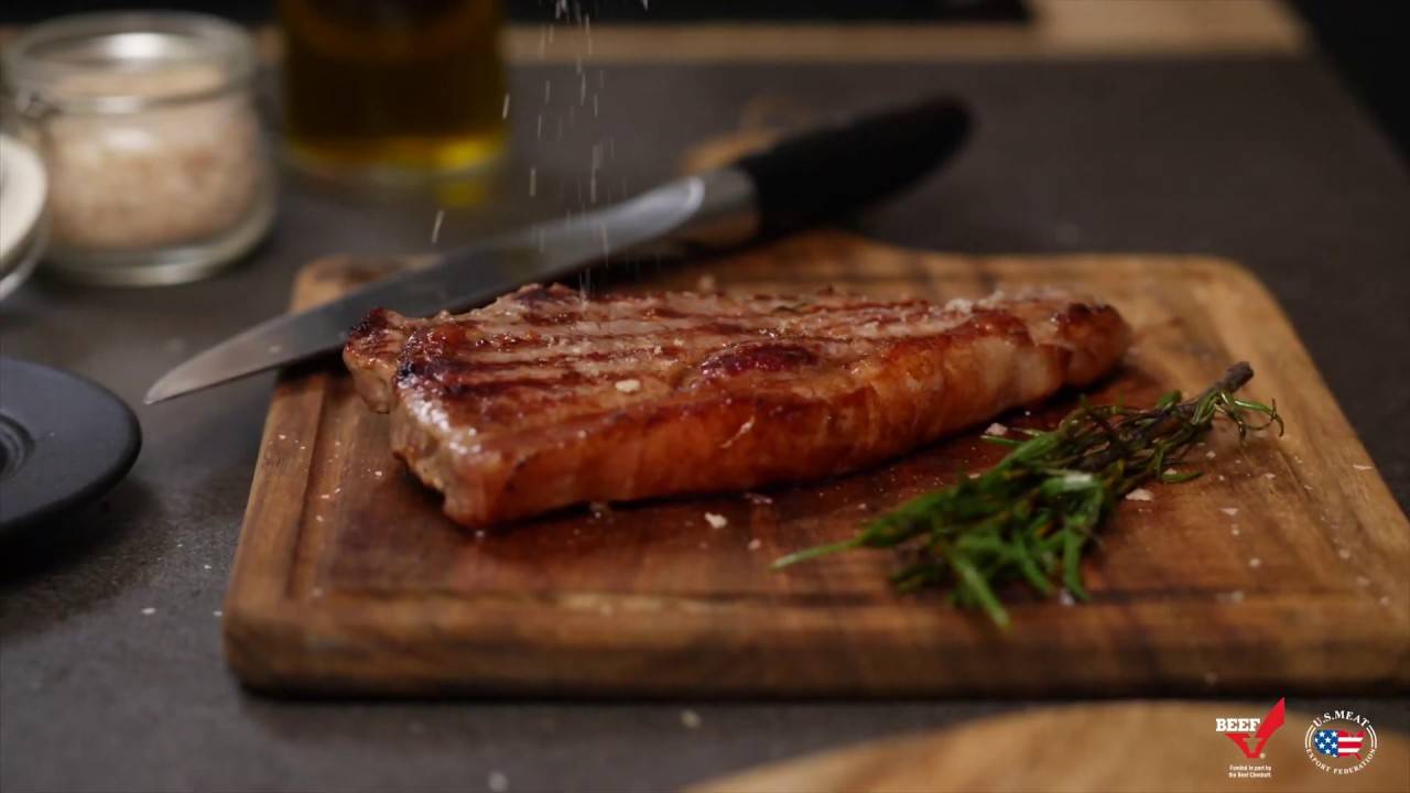 how to cook the perfect striploin