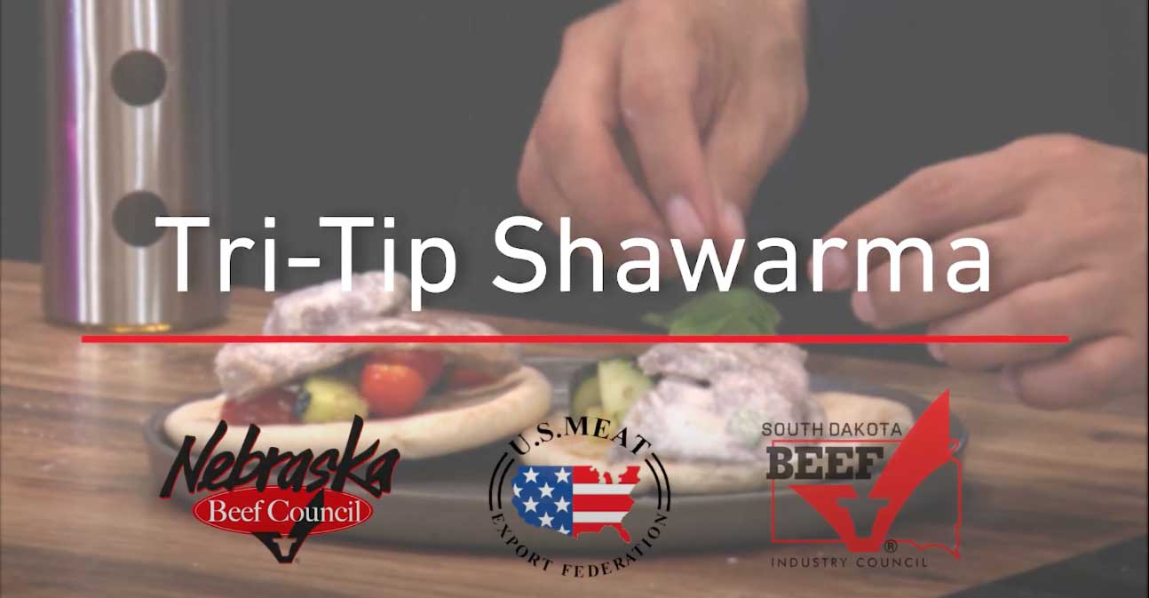 tri tip shawarma