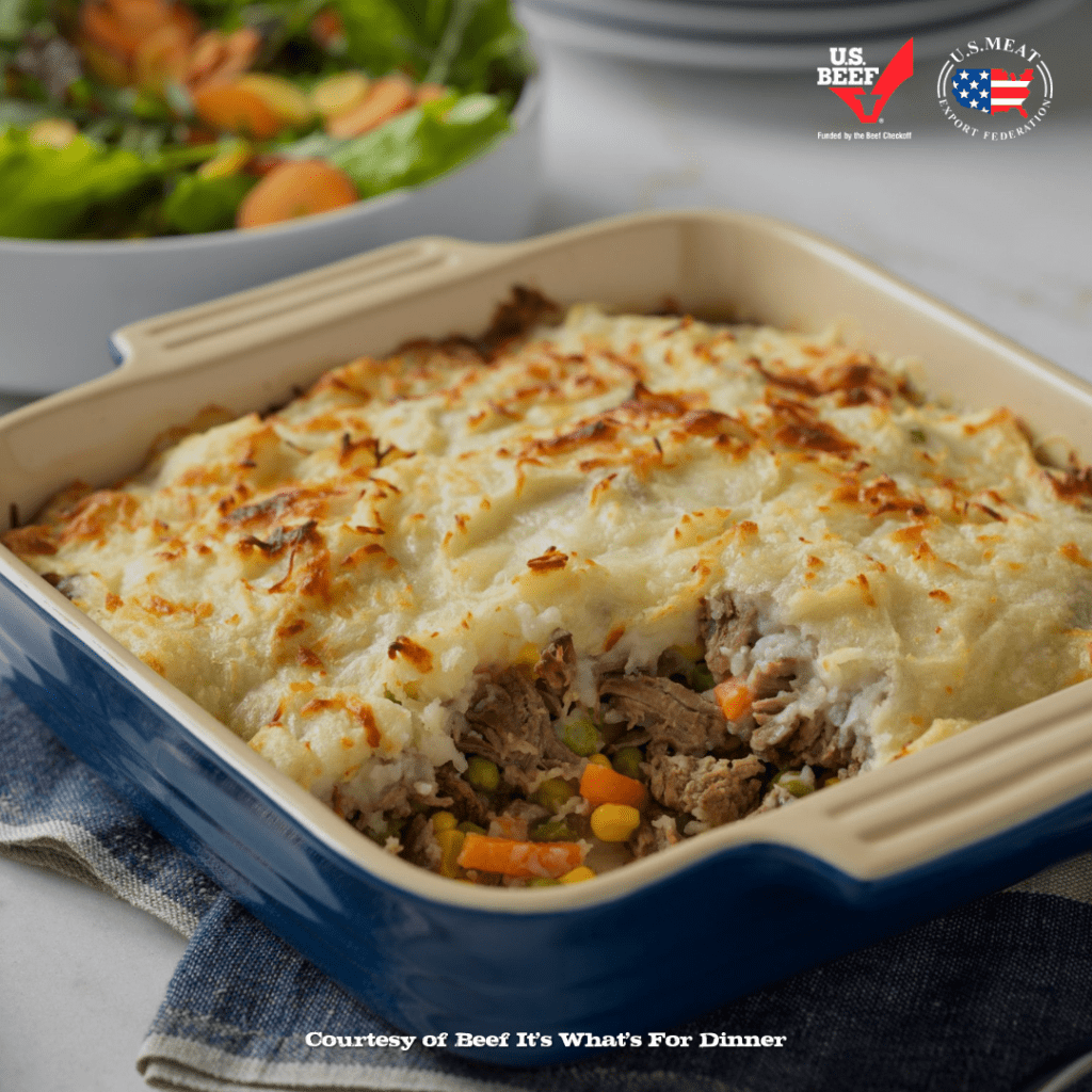 hearty shepherd's pot roast pie