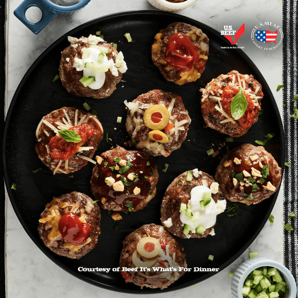 Five-Way Mini Meatloaves