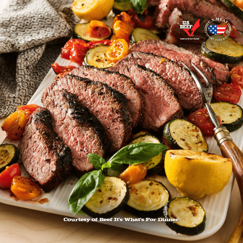 Santa Maria Tri-Tip with Pistachio Pesto