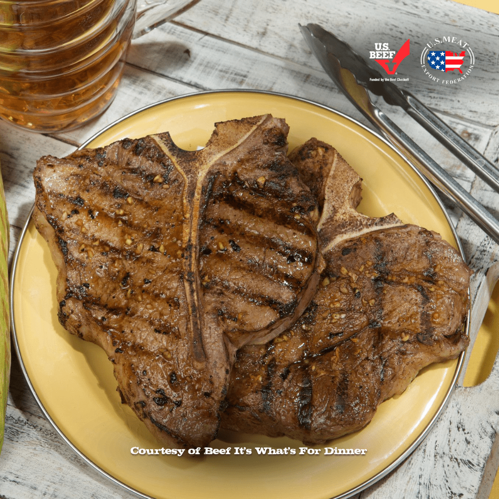 Santa Fe Grilled Beef Steaks & Corn