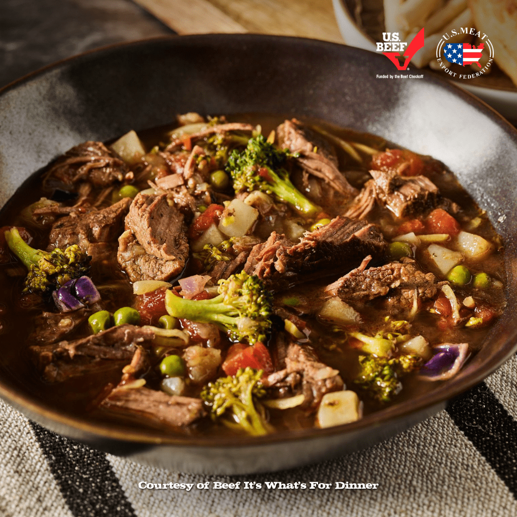 Slow-Cooker Beef Pot Roast Soup