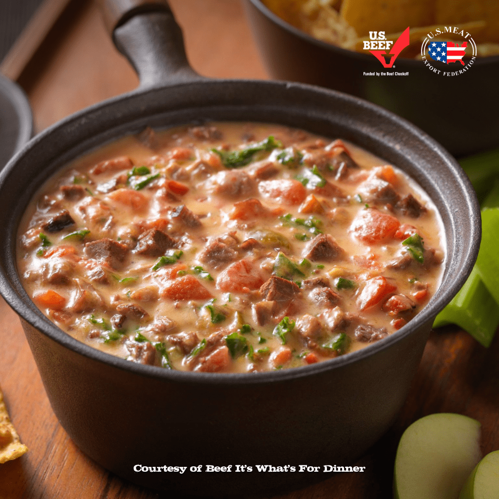 beef-and-kale-queso-fundido