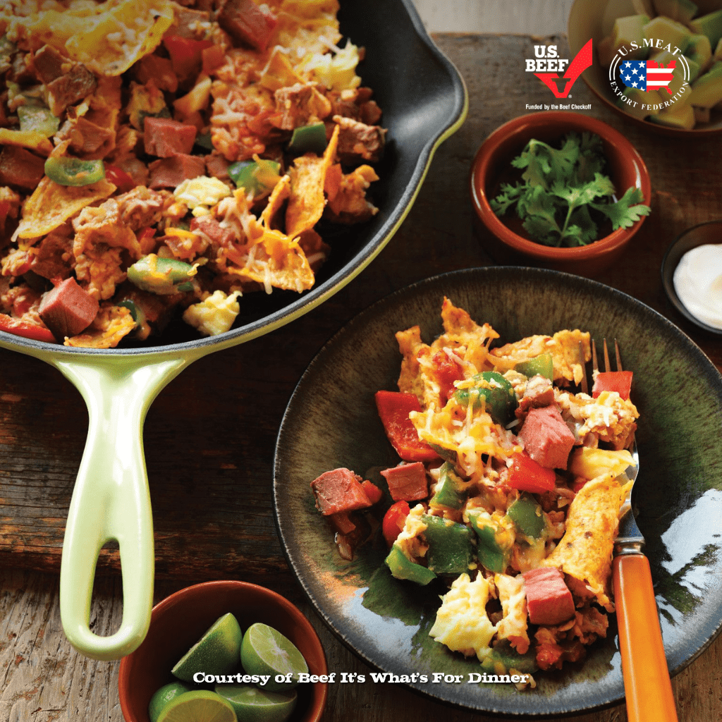 Beef & Egg Tamale Skillet